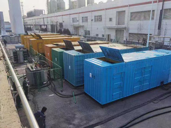 凉山柴油发电机出租案例展示